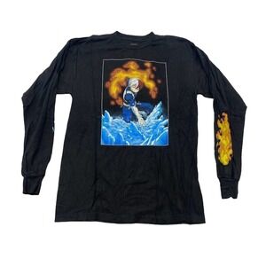 My Hero Academia Shoto Todoroki Graphic Tee Thrifted Vintage Style Size M